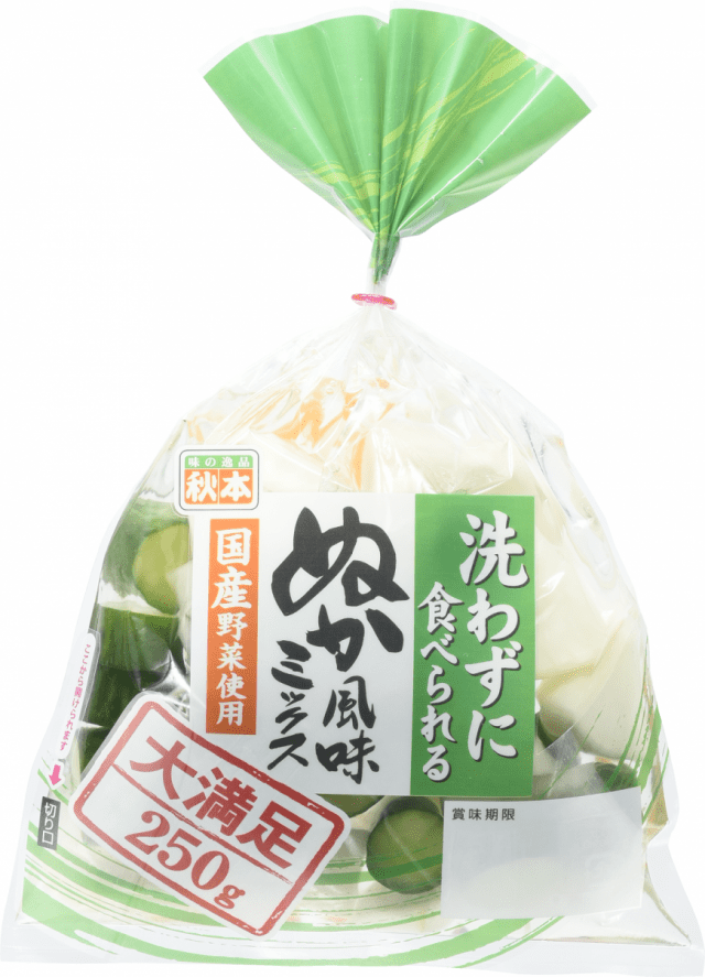 バイヤー必見】 秋本食品 「ぬか風味ミックス大満足」｜食料新聞電子版